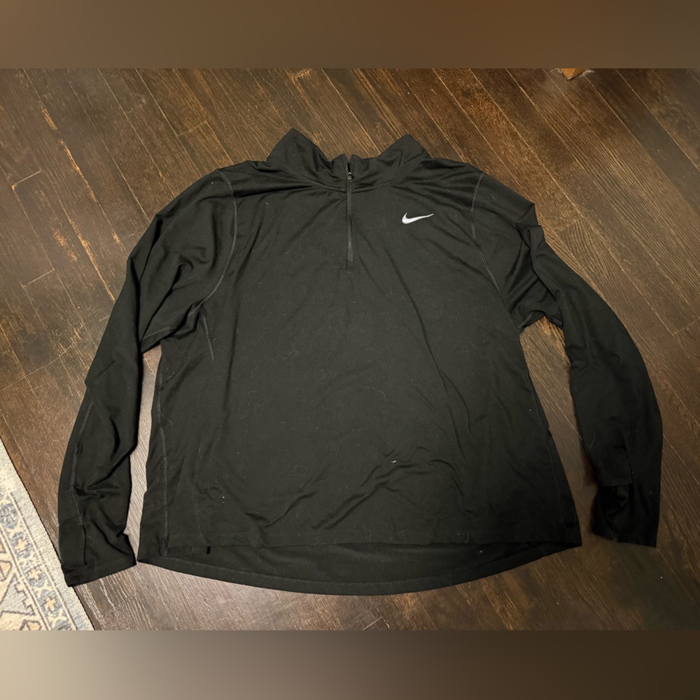 Nike Black Quarter-Zip Pullover